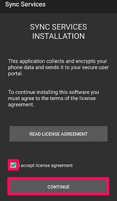 license agreement from flexispy