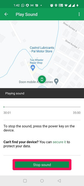 playing sound remotely