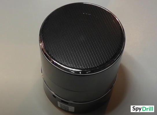 Bluetooth Speaker With Hidden Camera