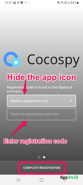 Complete installation of cocospy