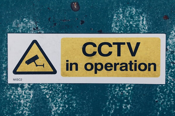 CCTV warning