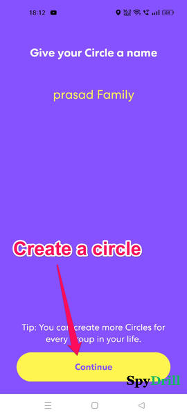 create your circle