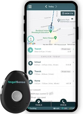 gps tracker for senior with dementia