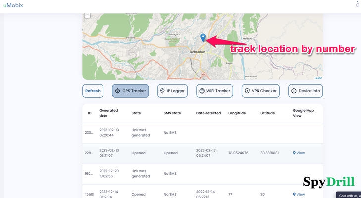 phone number location tracker tool