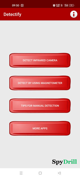 hidden camera detector for Android